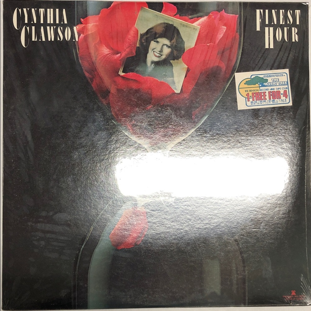 Cynthia Clawson Vinyl Lp Record Album Finest Hour ‘81